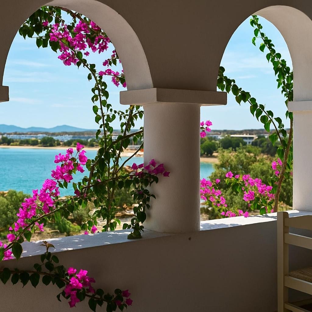 Beachfront Bocamviglies Rooms - Naoussa Bespoke View Kültér fotó