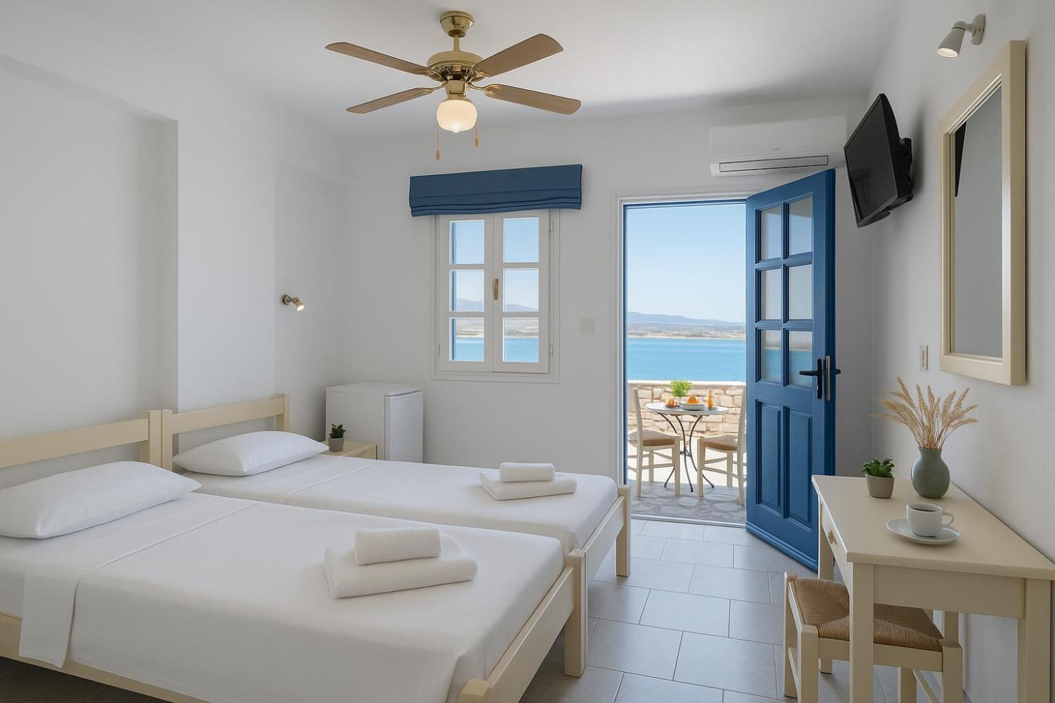 Beachfront Bocamviglies Rooms - Naoussa Bespoke View Kültér fotó
